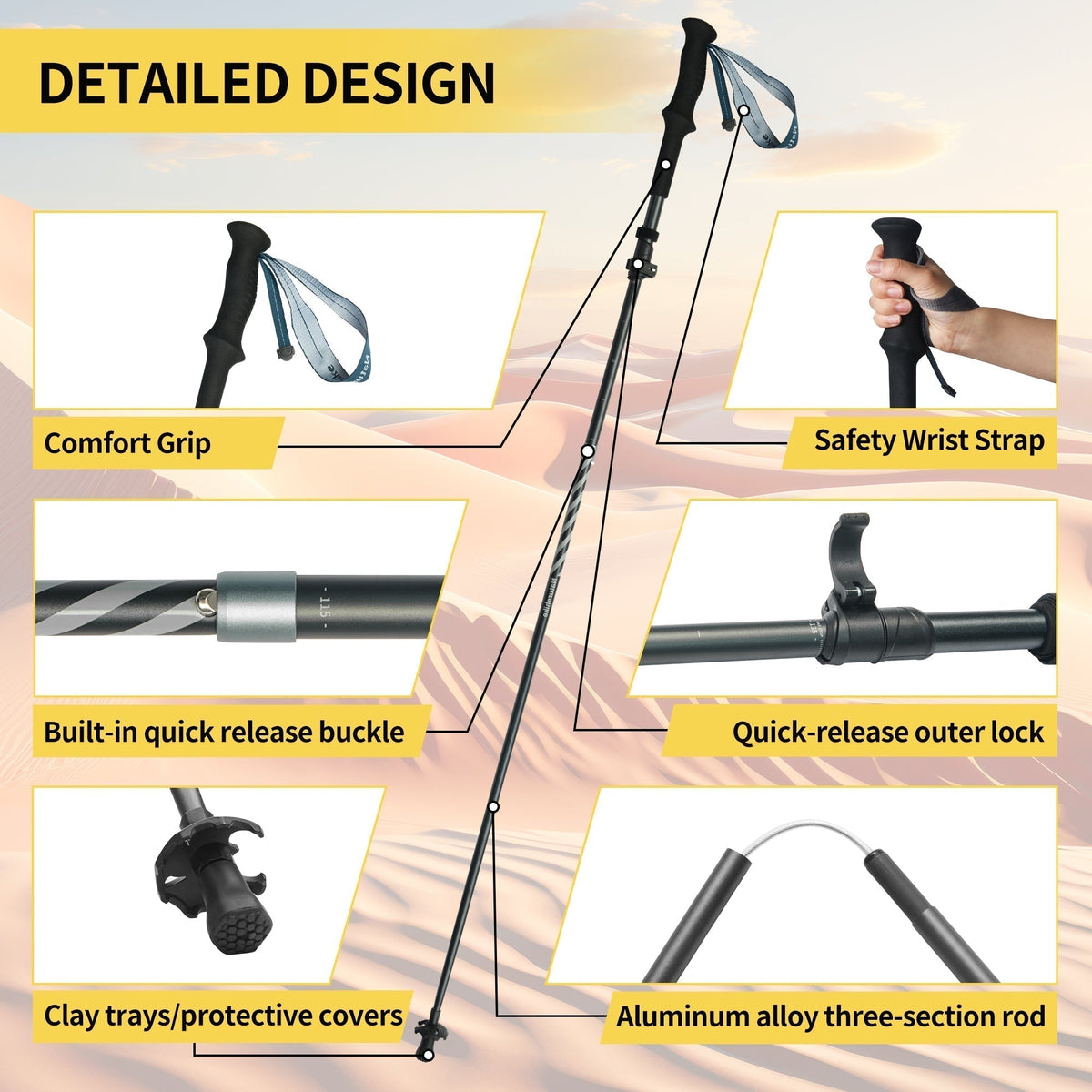 Naturehike Gale Terk PRO Trekking Poles