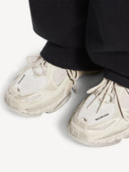 Balenciaga Women Triple S.2 Worn-Out Effect Mesh Sneakers