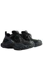 Balenciaga Women Triple S.2 Worn-Out Effect Mesh Sneakers