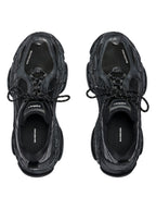 Balenciaga Women Triple S.2 Worn-Out Effect Mesh Sneakers