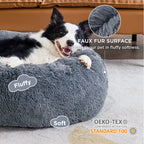 Calming Donut Bed for Dogs and Cats