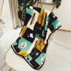 Pet Quilt Warm Blanket Coral Fleece Antifreeze Autumn And Winter Pets