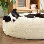 Calming Donut Bed for Dogs and Cats