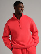 Basic Quarter Zip Mock Neck - Pre Order