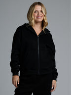 Basic Crop Zip Hoodie - Pre Order