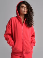 Basic Crop Zip Hoodie - Pre Order