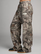 Camo Straight Leg Sweatpants - Pre Order