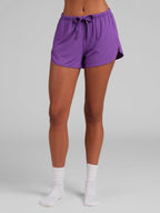 Cloud Lounge Curved Hem Shorts