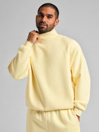 Basic Mock Neck Sweatshirt