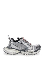 Balenciaga Women '3Xl' Grey Low Top Sneakers With Logo Detail In Tech Fabric Woman