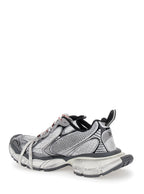 Balenciaga Women '3Xl' Grey Low Top Sneakers With Logo Detail In Tech Fabric Woman