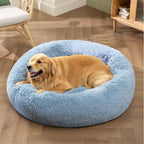 Calming Donut Bed for Dogs and Cats