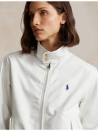 RALPH LAUREN WOMEN Cotton Canvas Jacket Deckwash White