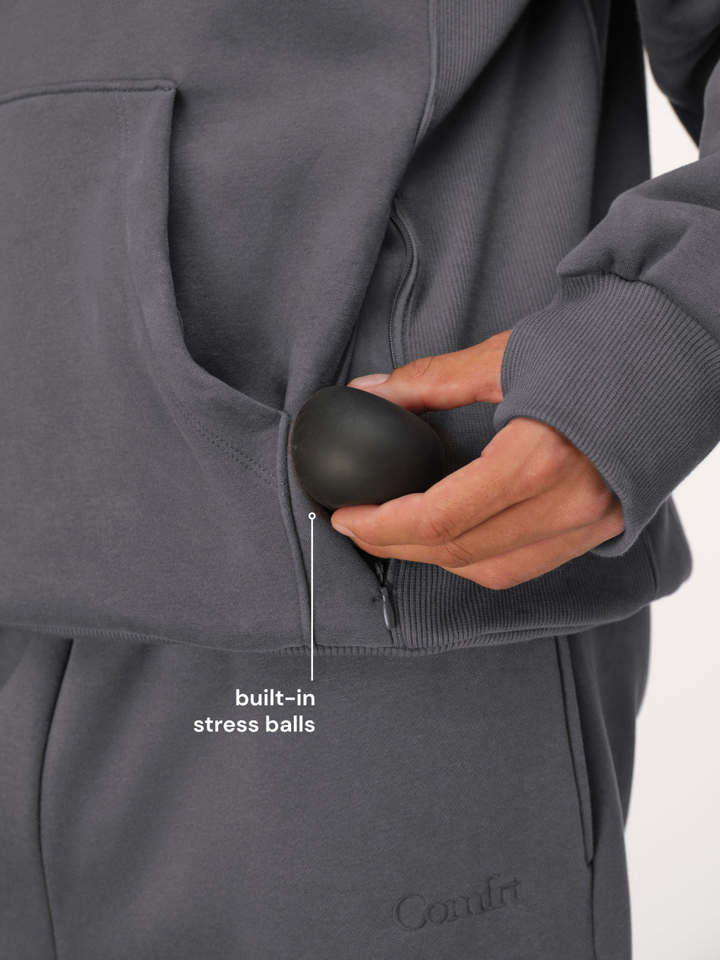 CalmTouch™ Hoodie – Mega