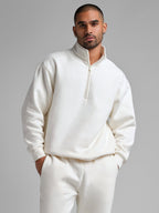 Basic Quarter Zip Mock Neck - Pre Order