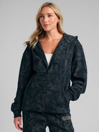 Camo Zip Hoodie – Mega