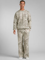 Camo Straight Leg Sweatpants