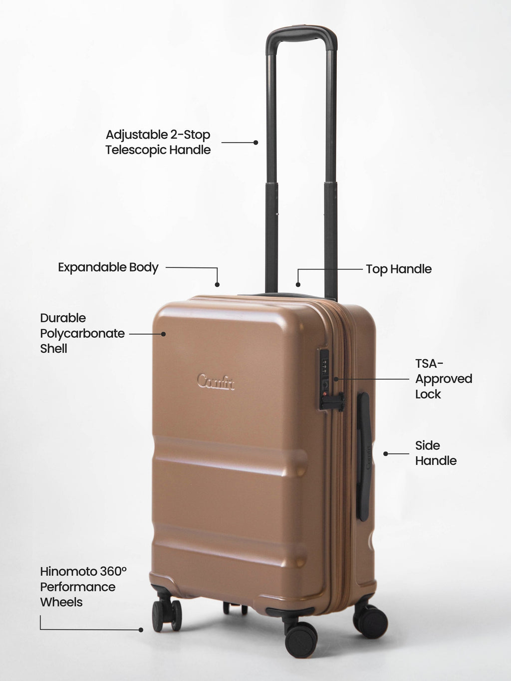 Carry-On Companion Luggage - Pre Order