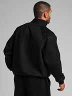Basic Mock Neck Sweatshirt