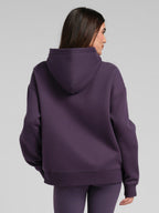 Basic Crop Zip Hoodie