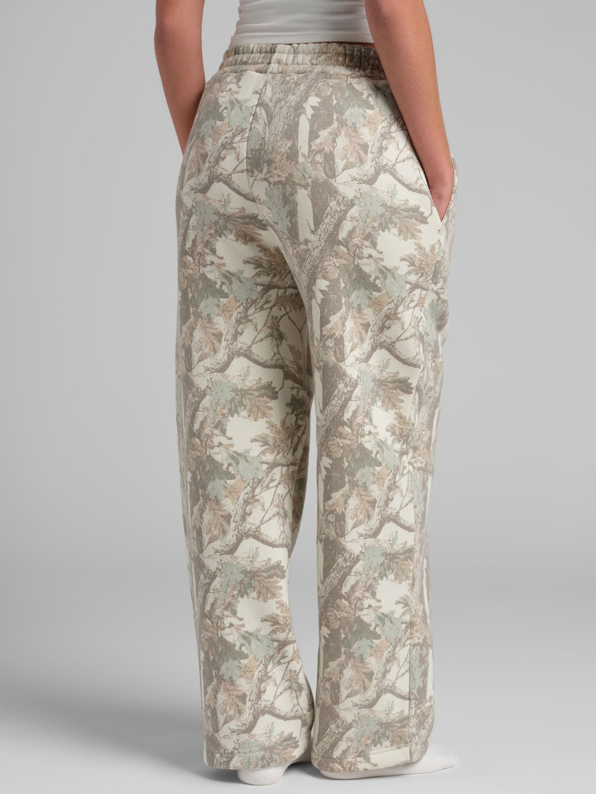 Camo Straight Leg Sweatpants