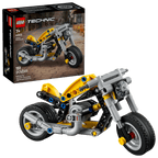 LEGO Technic 42225 Yellow Motorcycle