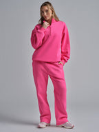 Basic Quarter Zip Mock Neck - Pre Order