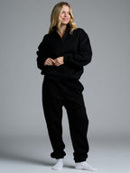 Basic Quarter Zip Mock Neck