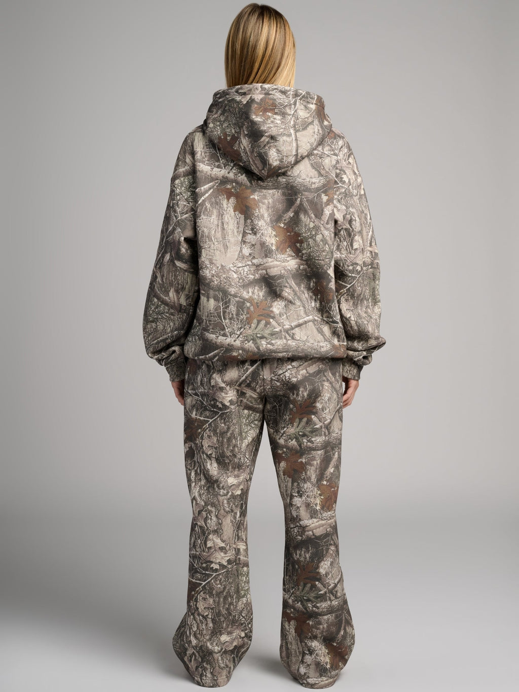 Camo Straight Leg Sweatpants - Pre Order