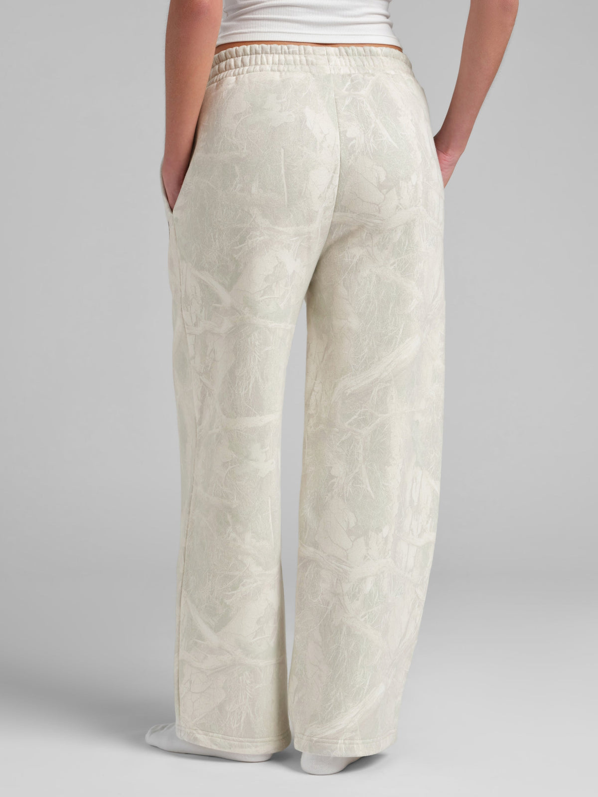 Camo Straight Leg Sweatpants