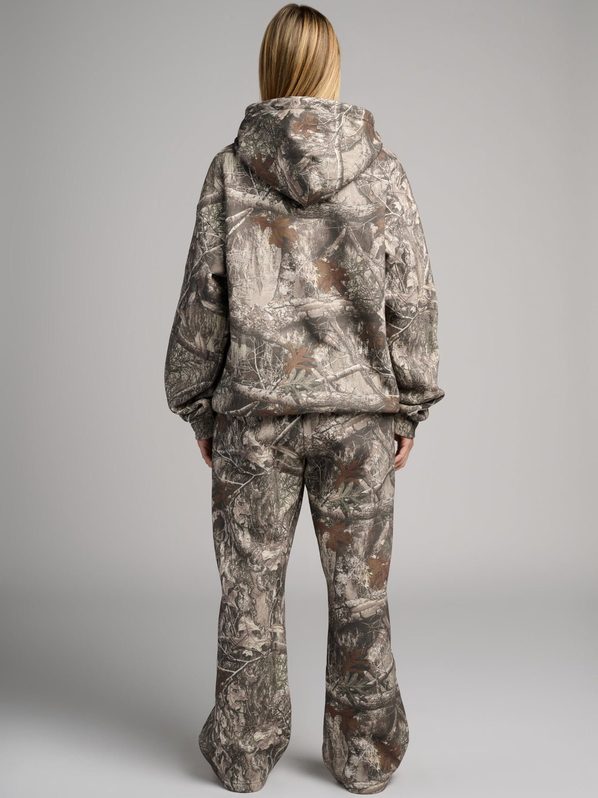 Camo Straight Leg Sweatpants