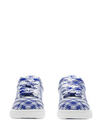 Burberry Box Checked Leather Sneakers