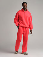 Basic Quarter Zip Mock Neck - Pre Order