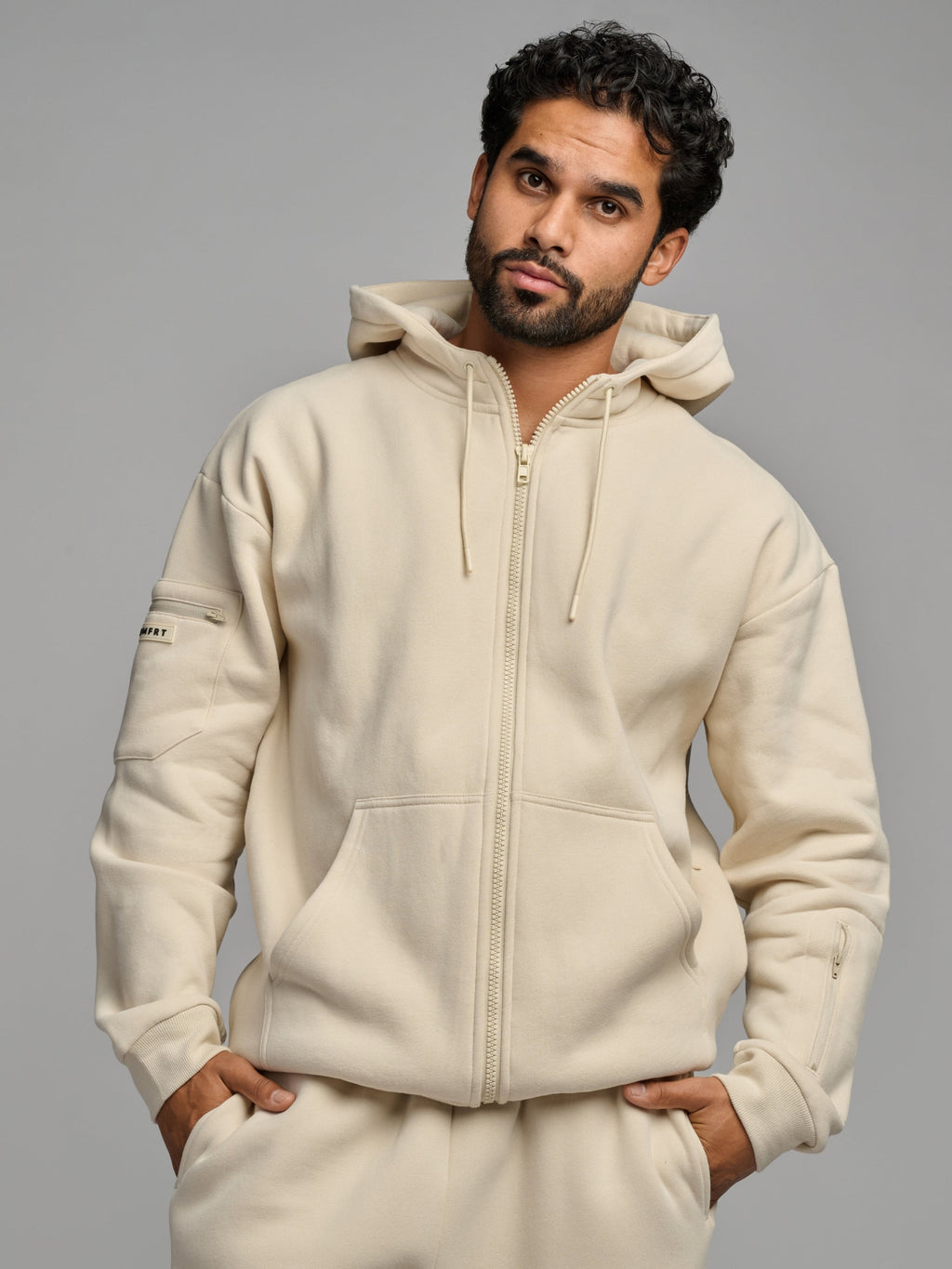 Airplane Mode Travel Zip Hoodie