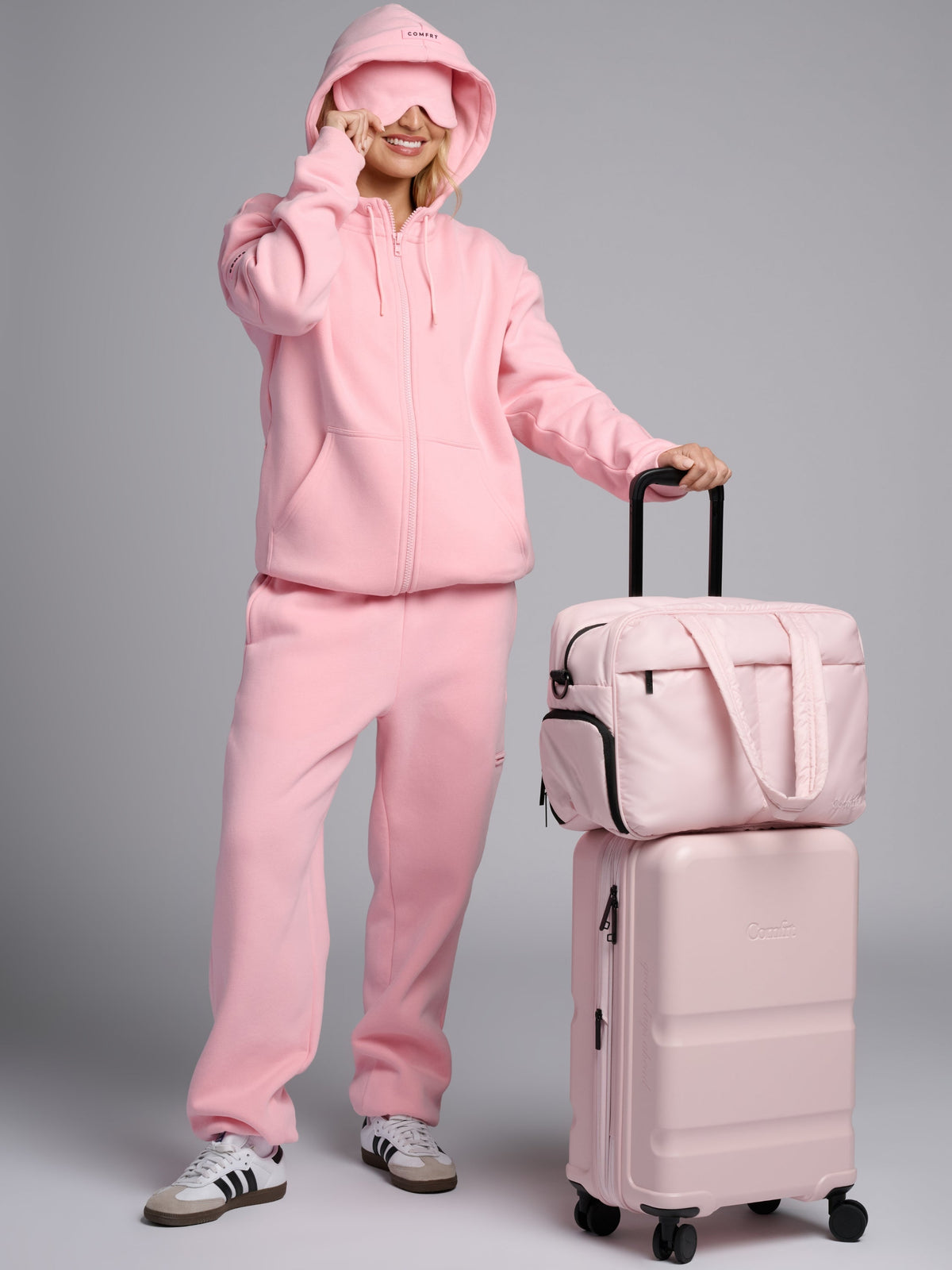 Airplane Mode Travel Zip Hoodie