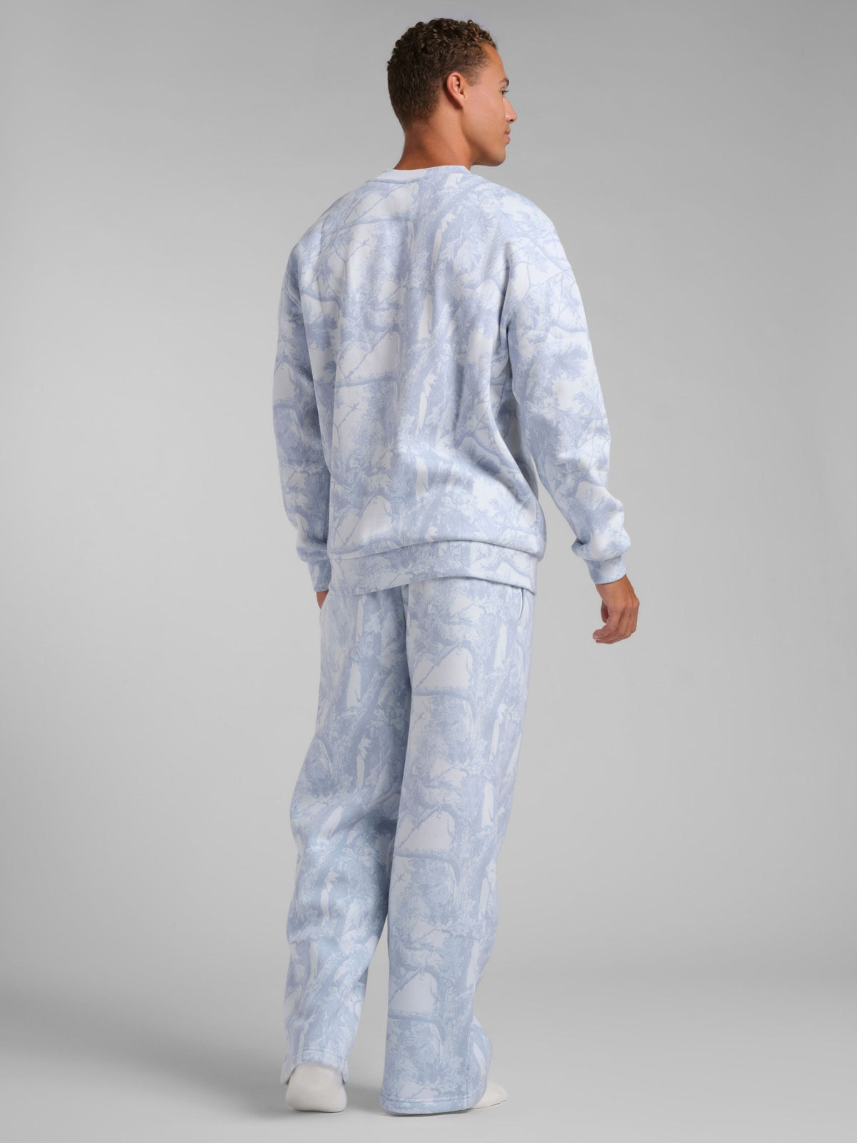 Camo Straight Leg Sweatpants
