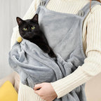 Cat Apron, Plush Pet Sleeping Bag for Napping, Kitten-Specific Soft-Sided Travel Sleeping Bag