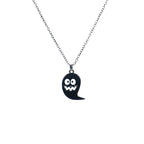 Ghost Halloween Costume Accessories Jewelry Long Necklace