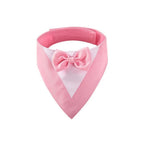 Pet Triangle Bib Bow Saliva Towel Pet Collar Dog Clothing Cat Puppy Scarf Bib Dogs Pets Accessories Dog Collar Harness