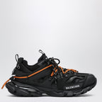 Balenciaga Black/Orange Track Sneakers Men