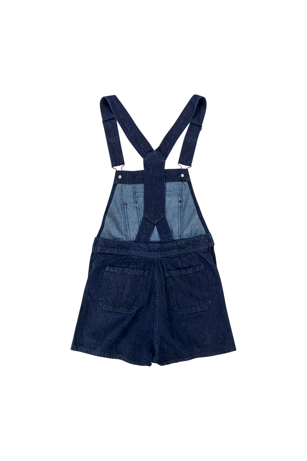 Alma Overall Denim Shorts