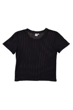 Carmen Mesh Cropped Tee