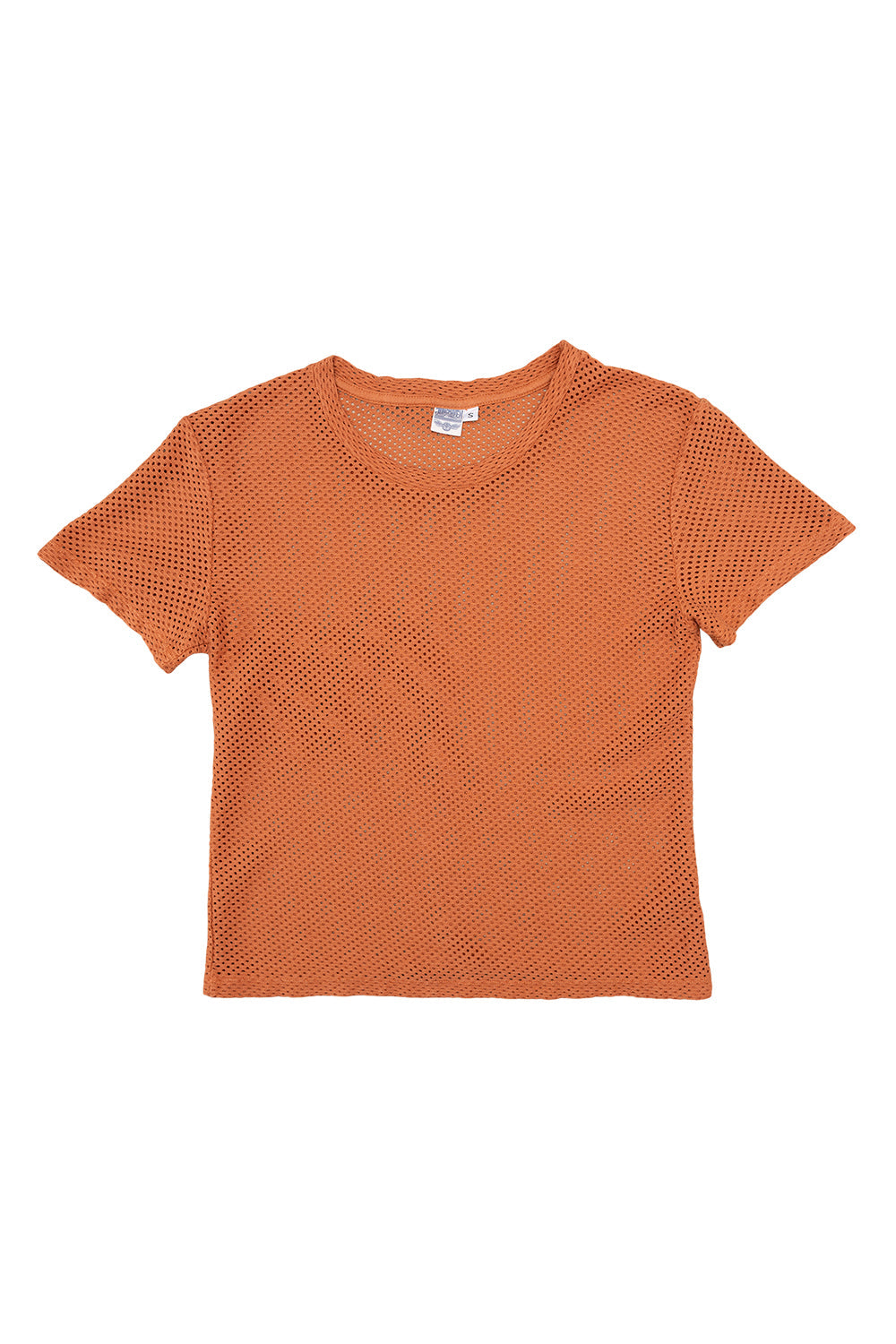 Carmen Mesh Cropped Tee