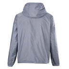 BURBERRY BBR Grey-Green Check Reversible Hooded Jacket