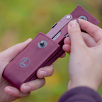 Leatherman Rebar Heathered Cranberry Pliers Multi-tool