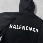 Balenciaga Black Logo Hoodie S (M) Women