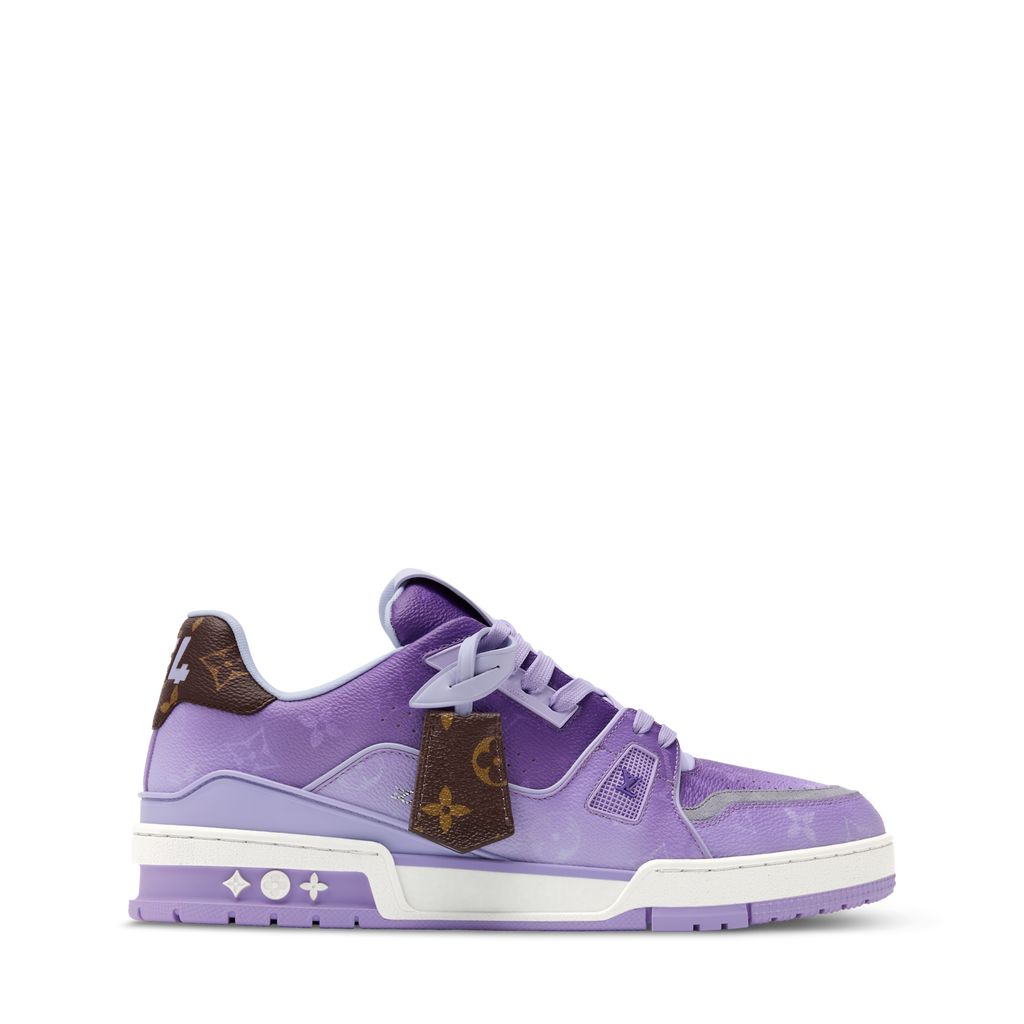 LV Trainer Sneaker Monogram-printed canvas Purple