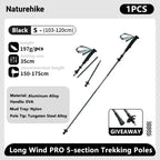 Climbing Sticks Ultralight Outdoor Folding Trekking Poles
