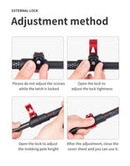 Trekking Poles Carbon Fiber Climbing Stick