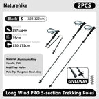 Climbing Sticks Ultralight Outdoor Folding Trekking Poles